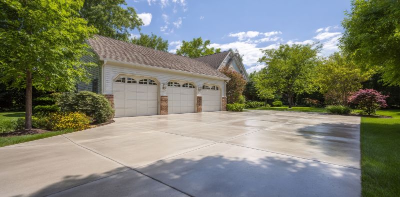 Concrete Driveway with Finish