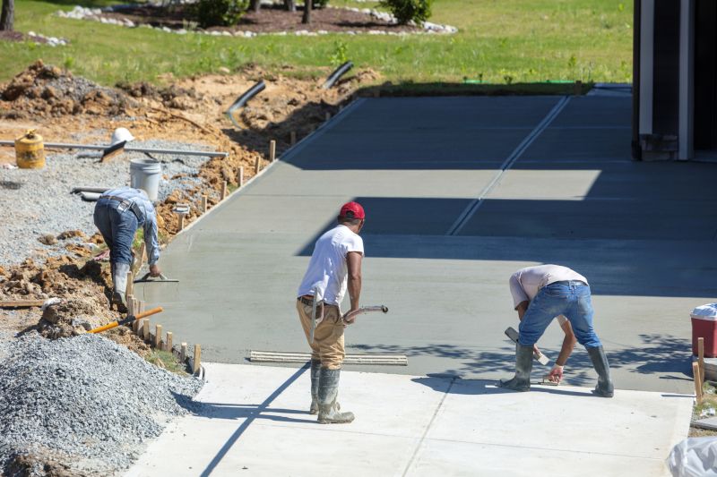 Concrete Pouring for Driveway