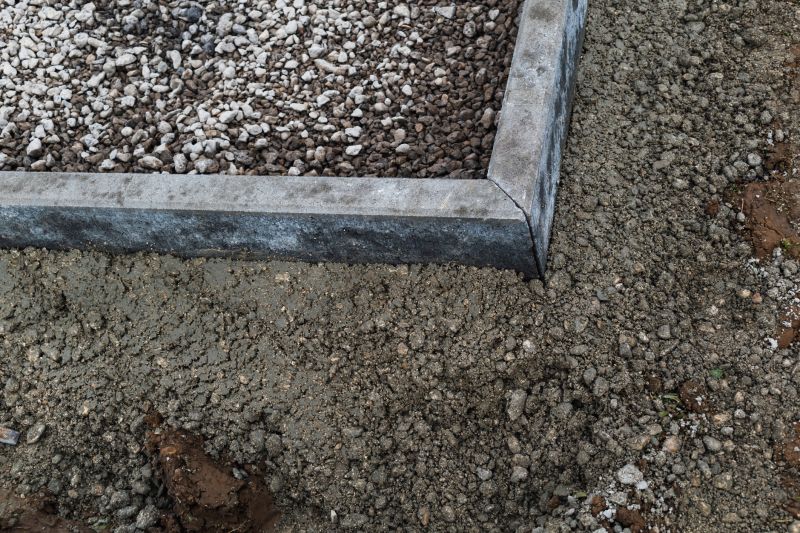 Concrete Edging Installation detail
