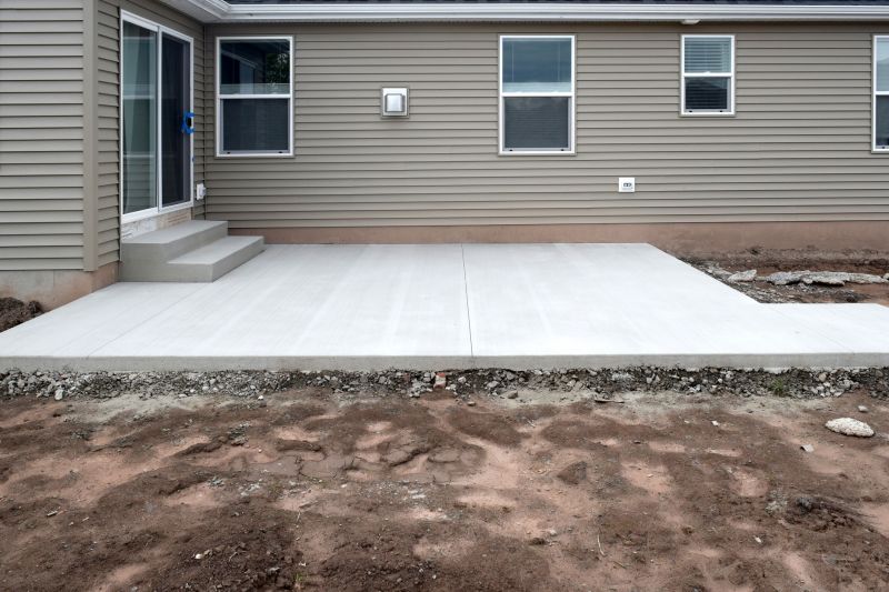 Patio Concrete Installation