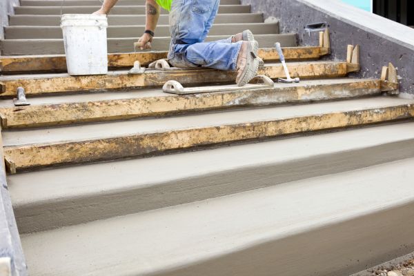 Concrete Steps Pouring in Ashburn