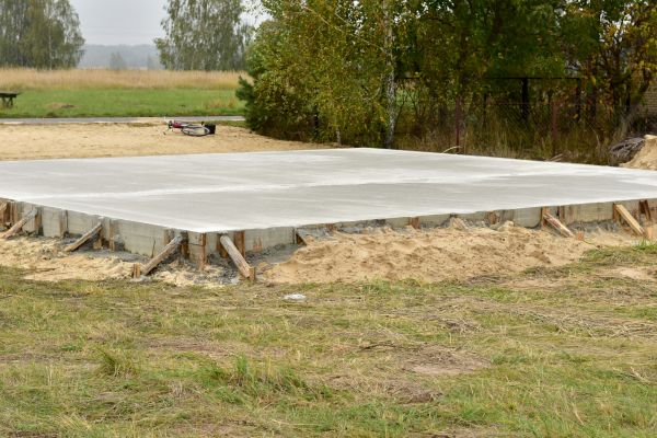 Concrete Base Installation in Ashburn