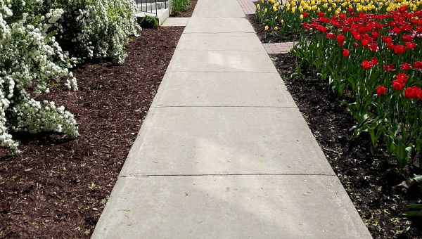 Cement Sidewalk Installation in Ashburn