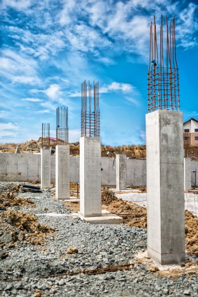 Concrete Footer Pouring in Ashburn