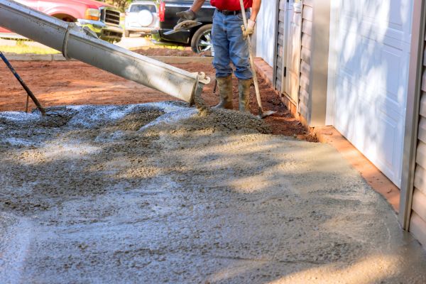 Cement Driveway Pouring in Ashburn