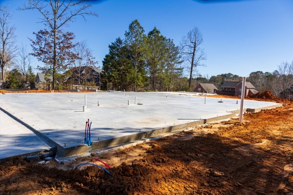 Concrete Slab Construction in Ashburn