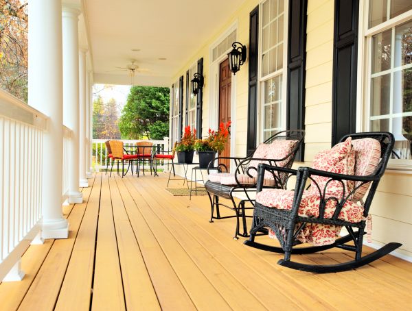 Front Porch Renovation in Ashburn