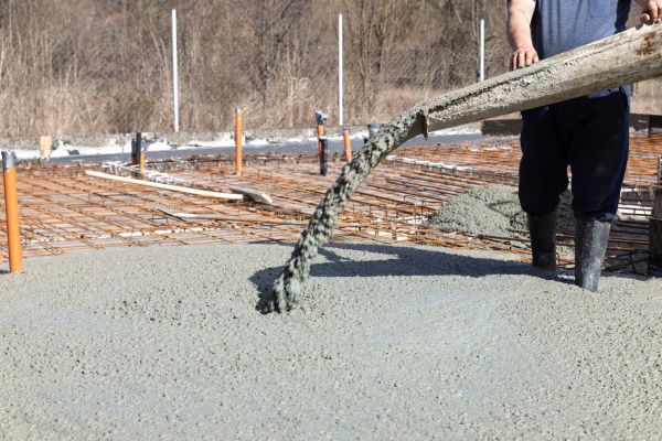 Pole Barn Slab Pouring in Ashburn