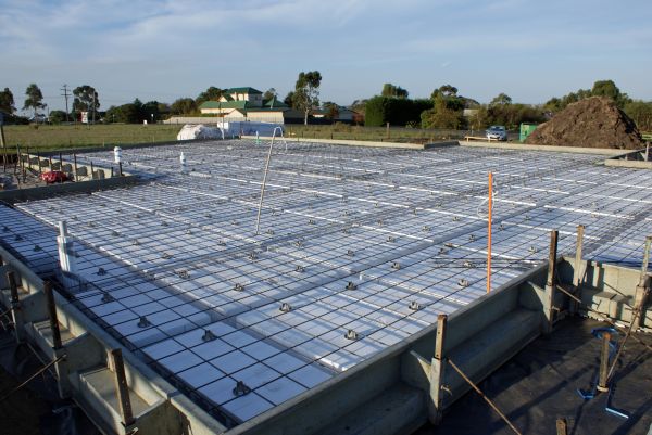 Barn Pad Construction in Ashburn