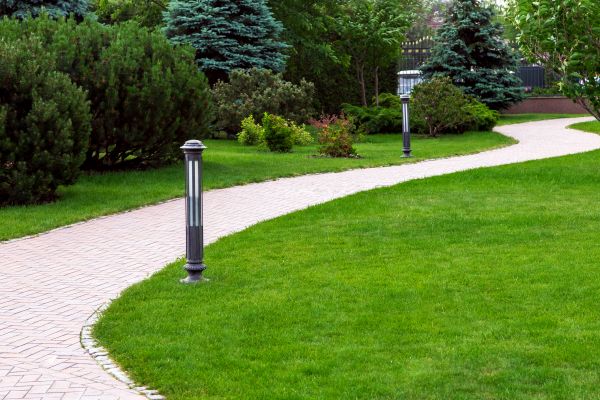 Backyard Sidewalk Installation in Ashburn